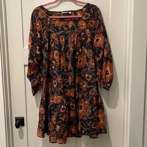 Fall flower dress
